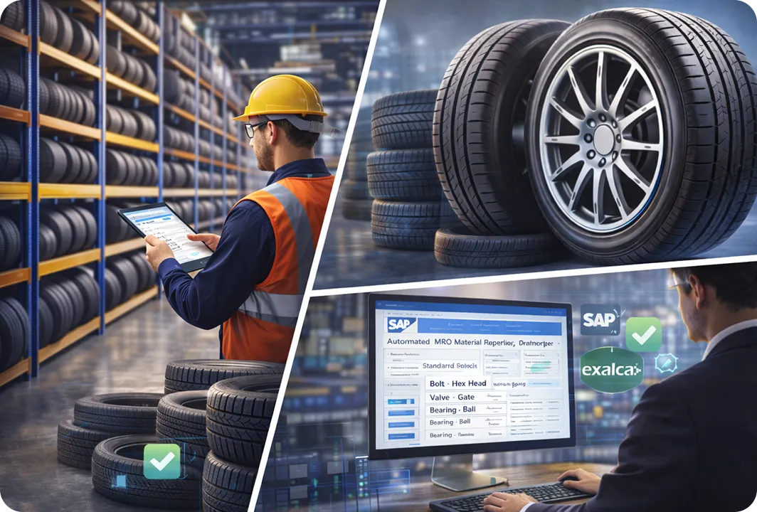 Standardising MRO Material Master for a Global Tyre Manufacturer